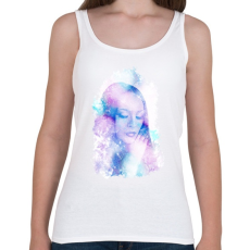 PRINTFASHION portré - Női atléta - Fehér