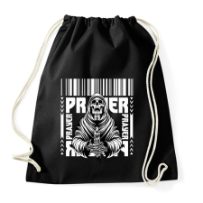 PRINTFASHION Prayer - Sportzsák, Tornazsák - Fekete tornazsák