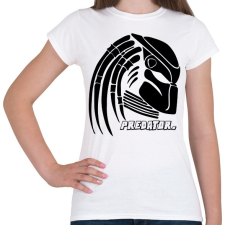 PRINTFASHION Predator head - Női póló - Fehér női póló