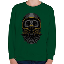 PRINTFASHION Predator sisak - Gyerek pulóver - Sötétzöld gyerek pulóver, kardigán