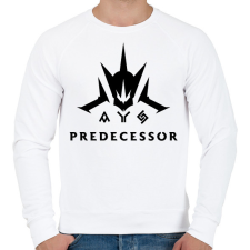 PRINTFASHION Predecessor game - Férfi pulóver - Fehér férfi pulóver, kardigán