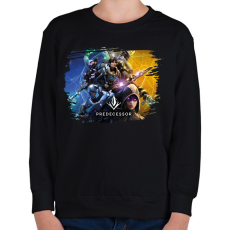 PRINTFASHION Predecessor game  - Gyerek pulóver - Fekete