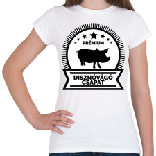 PRINTFASHION Prémium disznóvágók - Női póló - Fehér női póló