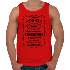 PRINTFASHION Prémium minőség, egyedi évszámmal! - Férfi atléta - Piros atléta, trikó