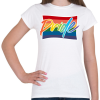 PRINTFASHION pride abstract - Női póló - Fehér