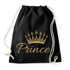 PRINTFASHION Prince  - Sportzsák, Tornazsák - Fekete tornazsák