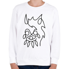 PRINTFASHION Princess Mononoke - Gyerek pulóver - Fehér gyerek pulóver, kardigán