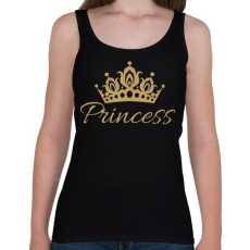 PRINTFASHION Princess  - Női atléta - Fekete