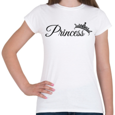 PRINTFASHION Princess - Női póló - Fehér