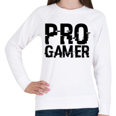 PRINTFASHION PRO GAMER - Női pulóver - Fehér
