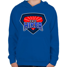 PRINTFASHION PRO HIKER - Gyerek kapucnis pulóver - Királykék