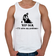 PRINTFASHION problems - Férfi atléta - Fehér