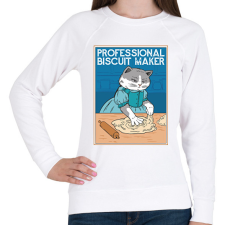 PRINTFASHION Profi süti sütő - Női pulóver - Fehér női pulóver, kardigán