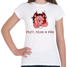 PRINTFASHION PSZT - Női póló - Fehér női póló