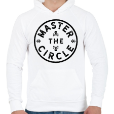 PRINTFASHION PUBG - A kör mester - Férfi kapucnis pulóver - Fehér férfi pulóver, kardigán