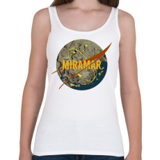 PRINTFASHION PUBG NASA: MIRAMAR - Női atléta - Fehér