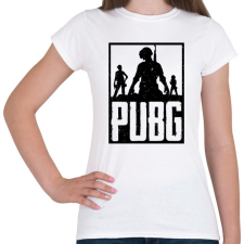 PRINTFASHION PUBG - Női póló - Fehér női póló