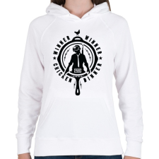 PRINTFASHION Pubg Pan - Női kapucnis pulóver - Fehér női pulóver, kardigán