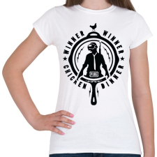 PRINTFASHION pubg pan - Női póló - Fehér női póló