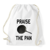 PRINTFASHION PUBG - Praise the Pan - Sportzsák, Tornazsák - Fehér