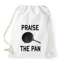 PRINTFASHION PUBG - Praise the Pan - Sportzsák, Tornazsák - Fehér tornazsák