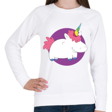 PRINTFASHION Pufi unikronis - Női pulóver - Fehér női pulóver, kardigán