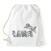 PRINTFASHION puli - Sportzsák, Tornazsák - Fehér