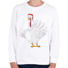 PRINTFASHION Pulyka - Gyerek pulóver - Fehér gyerek pulóver, kardigán