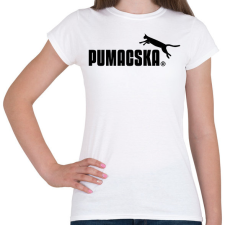 PRINTFASHION PUMACSKA - Női póló - Fehér női póló