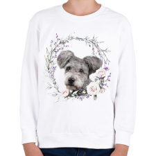 PRINTFASHION pumi kutyus - női - Gyerek pulóver - Fehér gyerek pulóver, kardigán