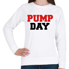 PRINTFASHION PUMP DAY - Női pulóver - Fehér