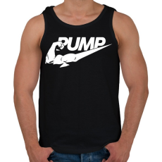 PRINTFASHION PUMP - Férfi atléta - Fekete