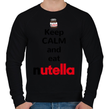 PRINTFASHION PUMP - Férfi pulóver - Fekete férfi pulóver, kardigán