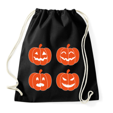 PRINTFASHION pumpkins-1777667 - Sportzsák, Tornazsák - Fekete tornazsák