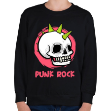 PRINTFASHION PUNK ROCK - Gyerek pulóver - Fekete gyerek pulóver, kardigán