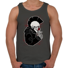 PRINTFASHION Punk szerelem - Férfi atléta - Sötétszürke atléta, trikó