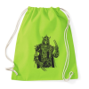 PRINTFASHION Punk zúzó - Sportzsák, Tornazsák - Limezöld