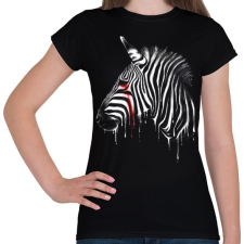 PRINTFASHION Pusztulás - Női póló - Fekete női póló