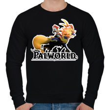 PRINTFASHION Pyrin - palworld - Férfi pulóver - Fekete férfi pulóver, kardigán
