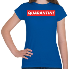 PRINTFASHION Quarantine  - Női póló - Királykék női póló