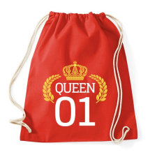 PRINTFASHION QUEEN 01 - Sportzsák, Tornazsák - Piros tornazsák