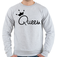 PRINTFASHION Queen - Férfi pulóver - Sport szürke férfi pulóver, kardigán