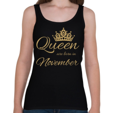 PRINTFASHION Queen  - Női atléta - Fekete