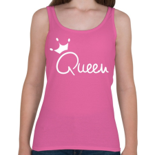 PRINTFASHION Queen - Női atléta - Rózsaszín női trikó