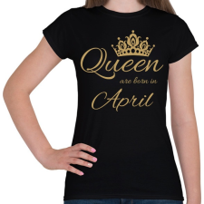 PRINTFASHION Queen - Női póló - Fekete női póló