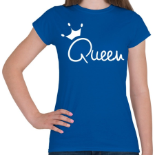 PRINTFASHION Queen - Női póló - Királykék női póló