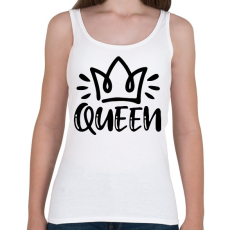 PRINTFASHION Queen páros 1 - Női atléta - Fehér