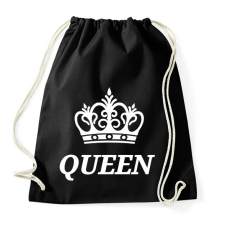 PRINTFASHION Queen  - Sportzsák, Tornazsák - Fekete tornazsák