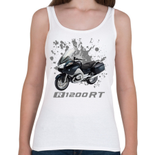 PRINTFASHION R1200RT motor - Női atléta - Fehér női trikó