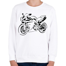 PRINTFASHION R1 - Gyerek pulóver - Fehér gyerek pulóver, kardigán